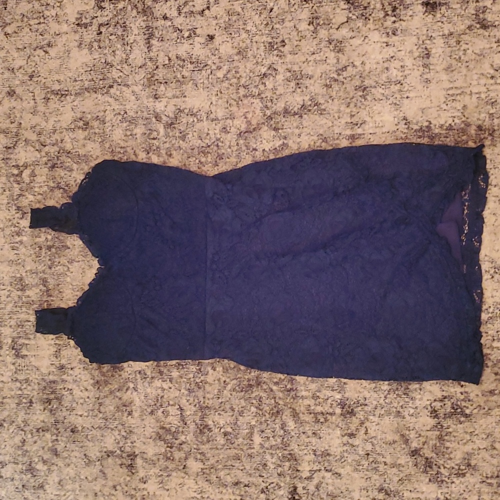 Blue Lace Dress